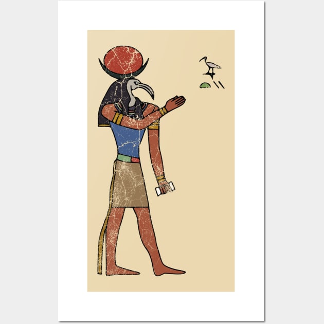 Thoth - Egyptian God Wall Art by ClothedCircuit